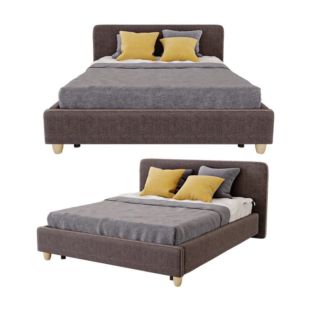 Mirlachev – Bed Norvegia 3D Model Mirlachev – Bed Norvegia 3D Model