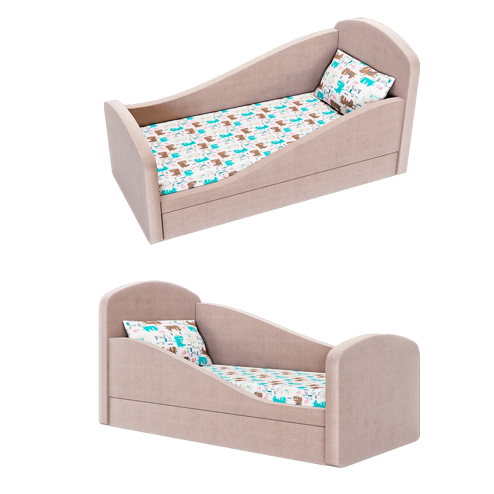 Mirlachev – Bed TEDDY 3D Model