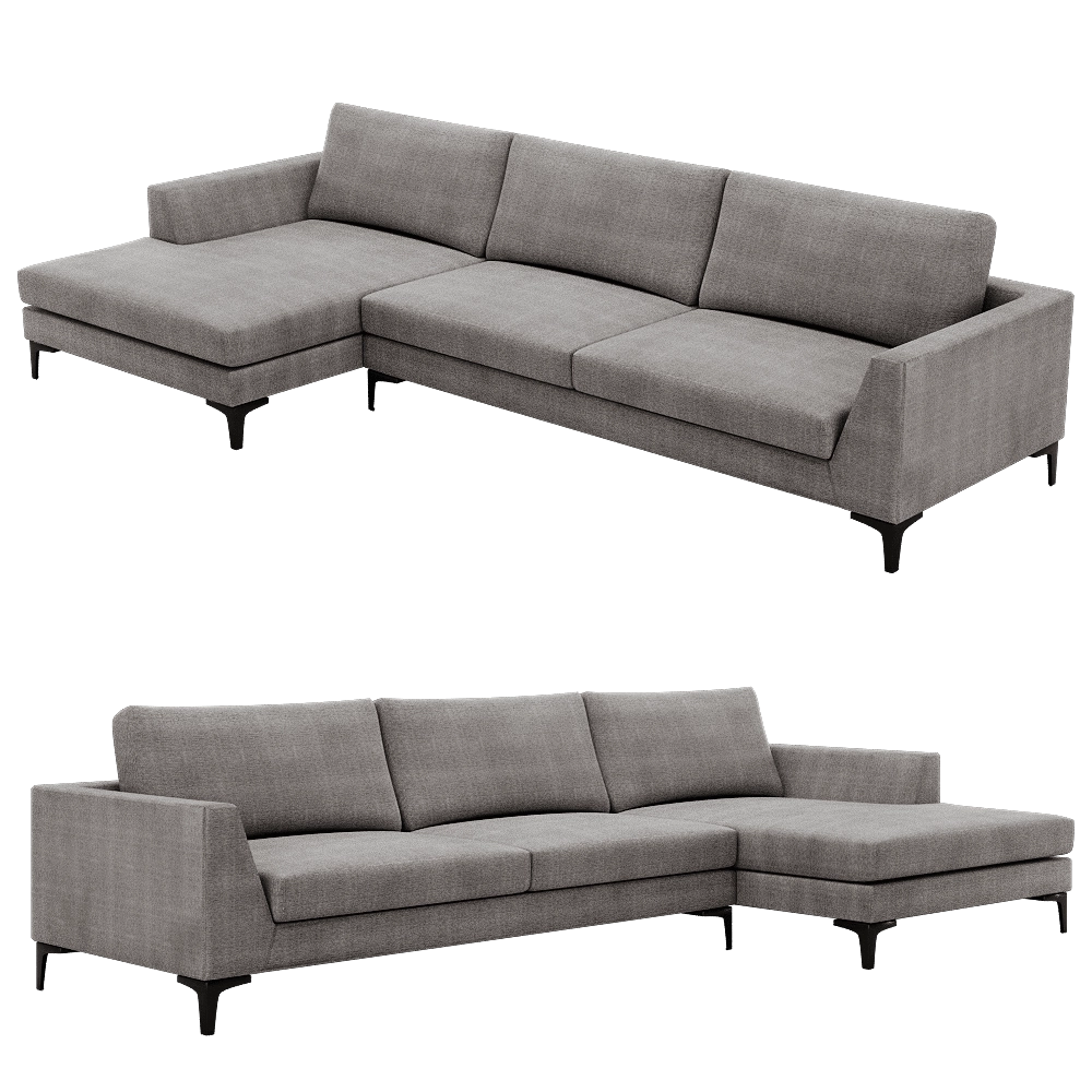 Mirlachev – Sofa BERGAMO 3D Model Mirlachev – Sofa BERGAMO 3D Model