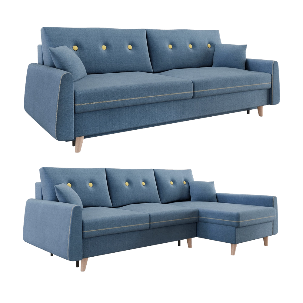 Mirlachev – Sofa Denver 3D Model Mirlachev – Sofa Denver 3D Model