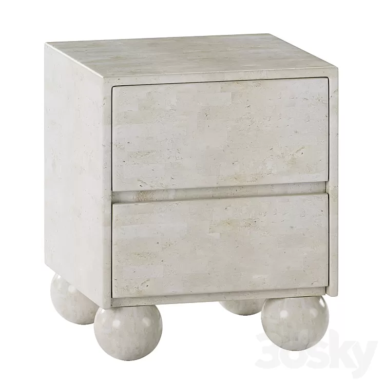 Miro Bedside Table 3D Model Free Download