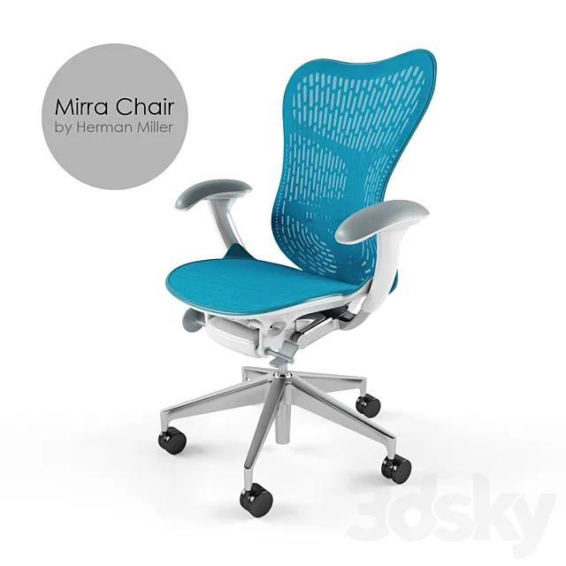 Mirra Office Chair 3D Model Mirra Office Chair 3D Model