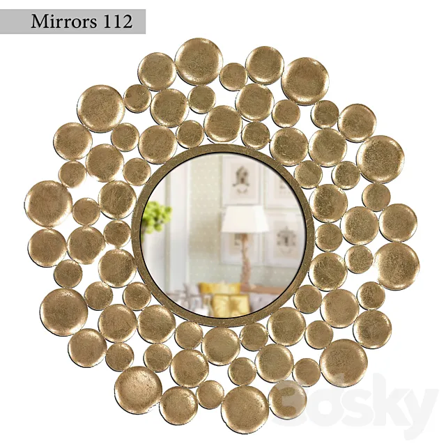Mirror 112 3D Model Mirror 112 3D Model