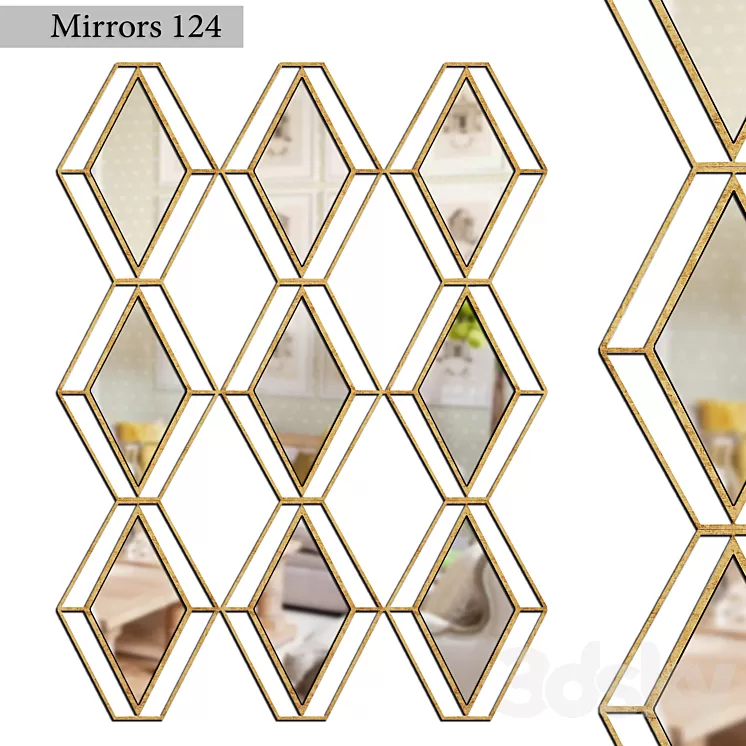 Mirror 124 3D Model