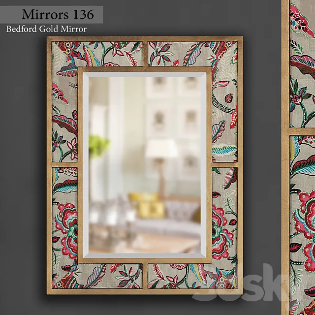 Mirror 136 3D Model Mirror 136 3D Model