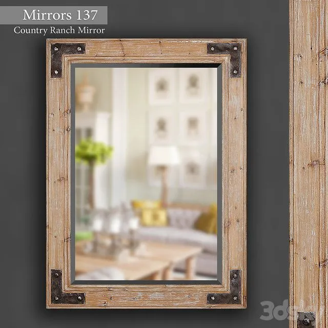 Mirror 137 3D Model Mirror 137 3D Model
