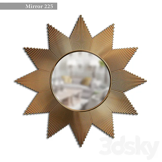 Mirror 225 3D Model