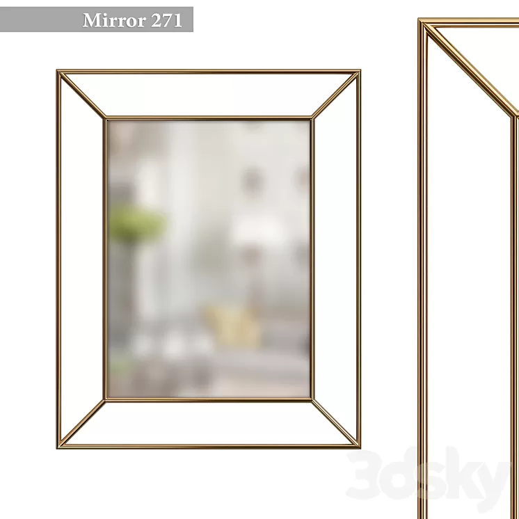Mirror 271 3D Model Mirror 271 3D Model