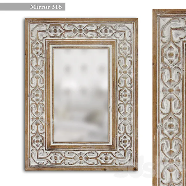 Mirror 316 3D Model
