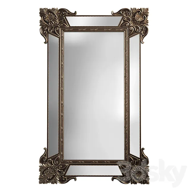 Mirror 3287 model LoftDesigne 3DModel