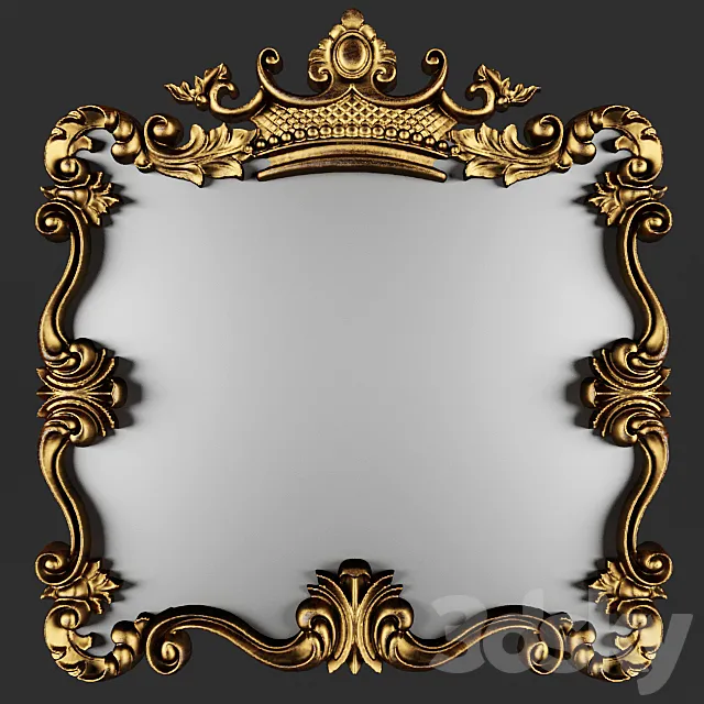 Mirror 3D Model Mirror 3D Model