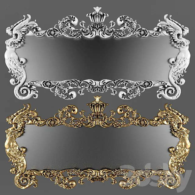 Mirror 3D Model Mirror 3D Model