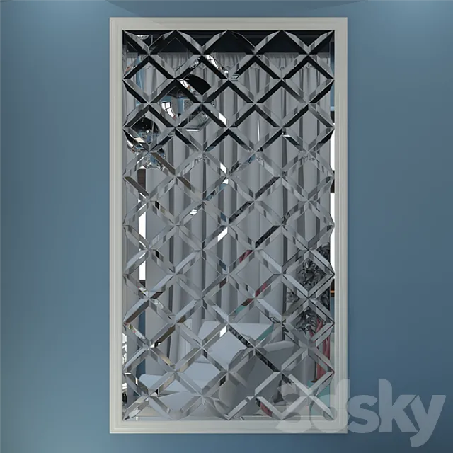 Mirror 3D Model Mirror 3D Model