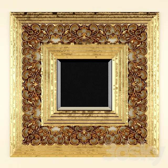 Mirror 3D Model Mirror 3D Model