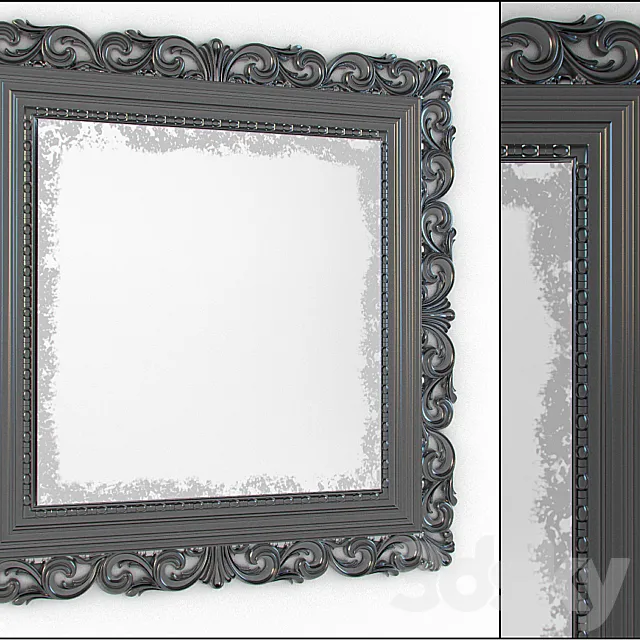 Mirror 3D Model Mirror 3D Model