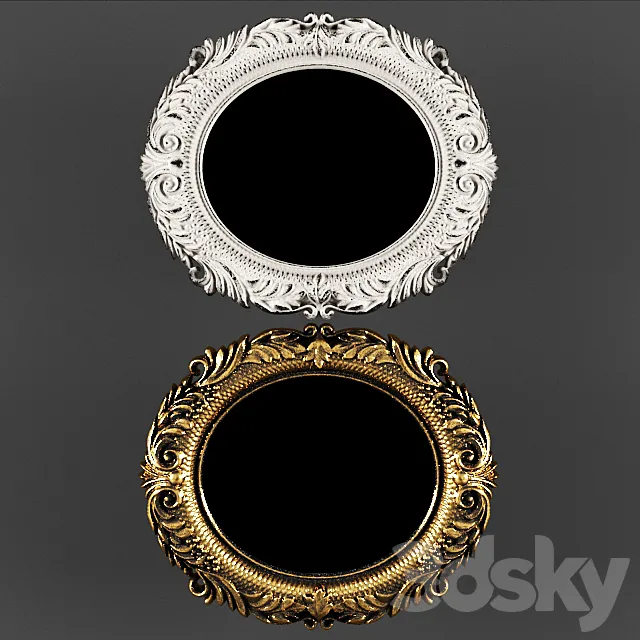 Mirror 3D Model Mirror 3D Model