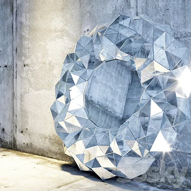 Mirror 3D Model Mirror 3D Model