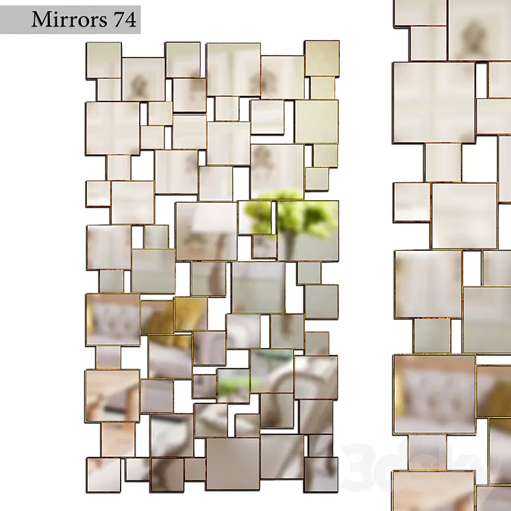 Mirror 74 3D Model