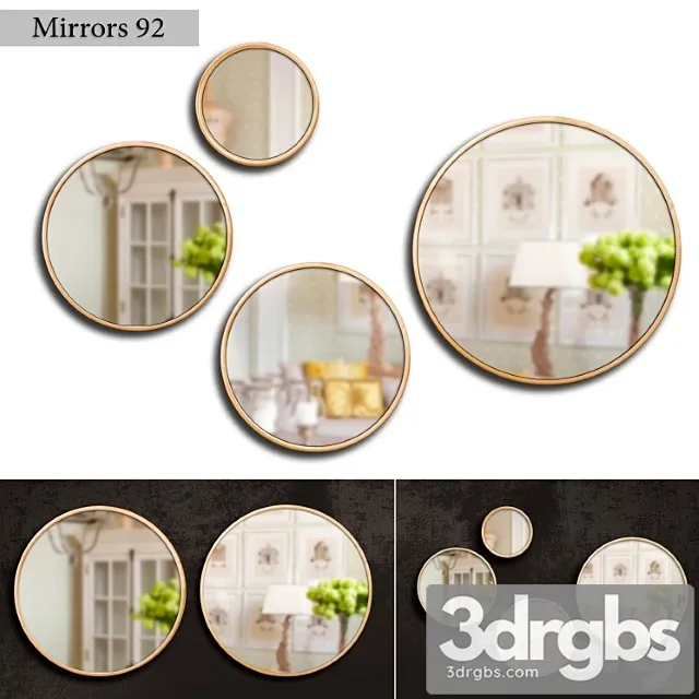 Mirror 92 3D Model Download Mirror 92 3D Model Download