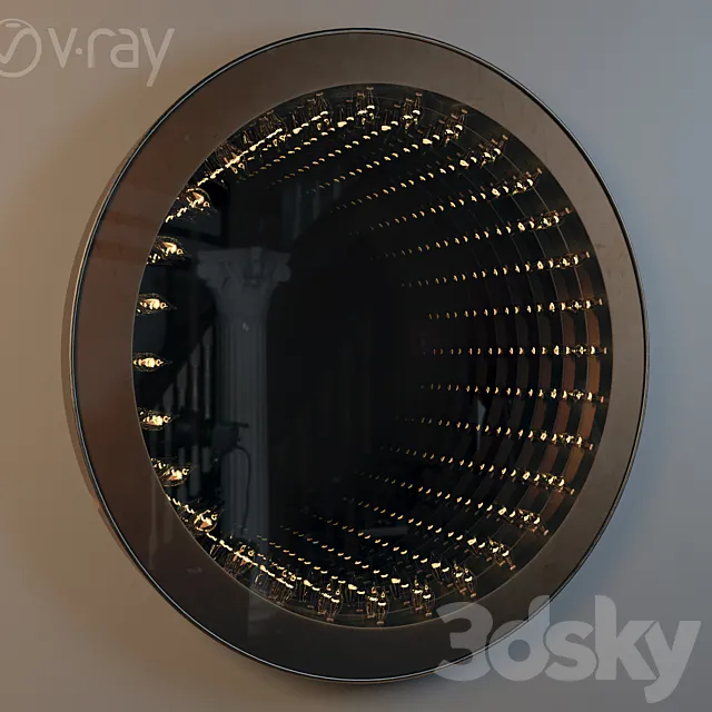Mirror _ Infinity Mirror 3D Model