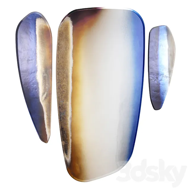 Mirror Arte Veneziana Falò 3D Model