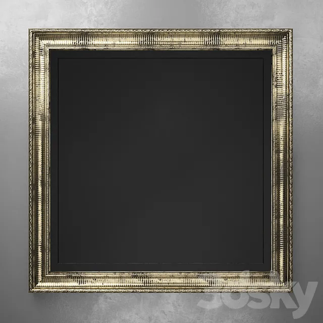 Mirror (baguette art.BR 249-03. South Korea) 3DModel Mirror (baguette art.BR 249-03. South Korea) 3DModel