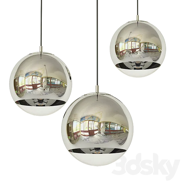 Mirror ball 3D Model Mirror ball 3D Model
