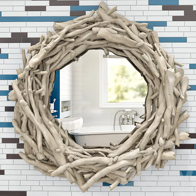 Mirror branch 3DModel Mirror branch 3DModel