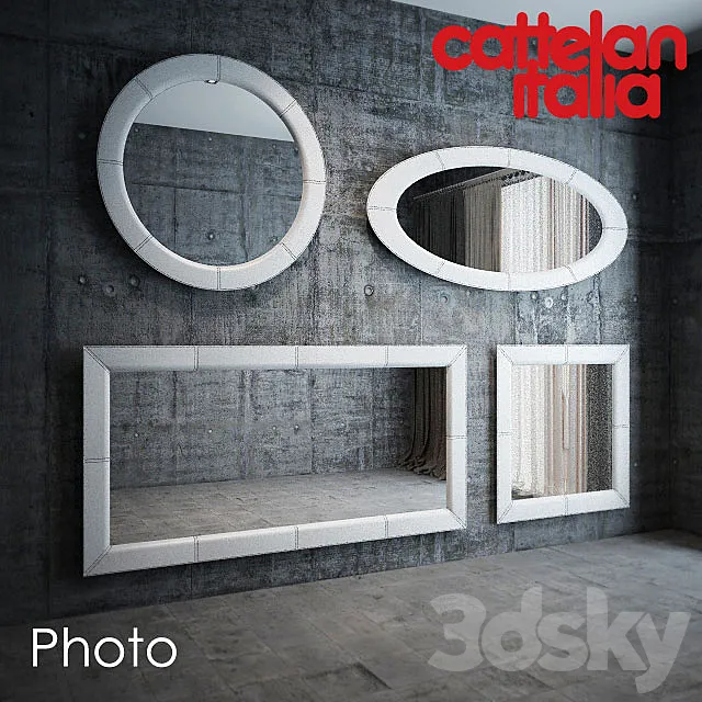 Mirror Cattelan Italia Photo 3DModel Mirror Cattelan Italia Photo 3DModel