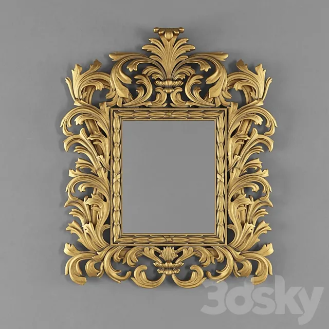 Mirror Chelini 778 3D Model Mirror Chelini 778 3D Model