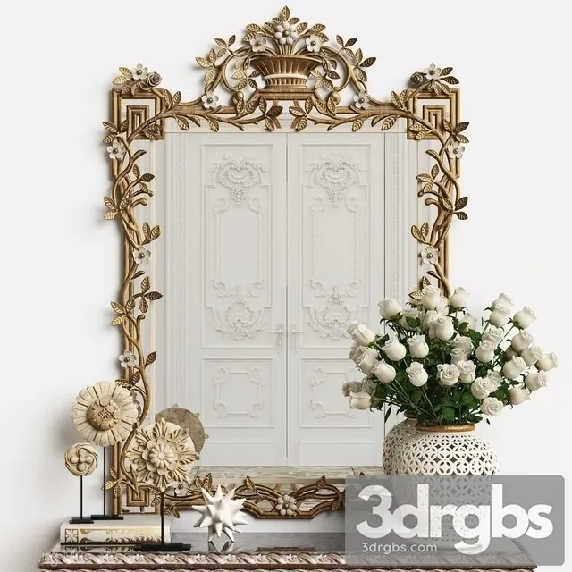 Mirror Chelini Art 1201 3D Model Download Mirror Chelini Art 1201 3D Model Download