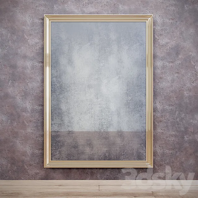 Mirror Chellini Art.2062 3D Model Mirror Chellini Art.2062 3D Model