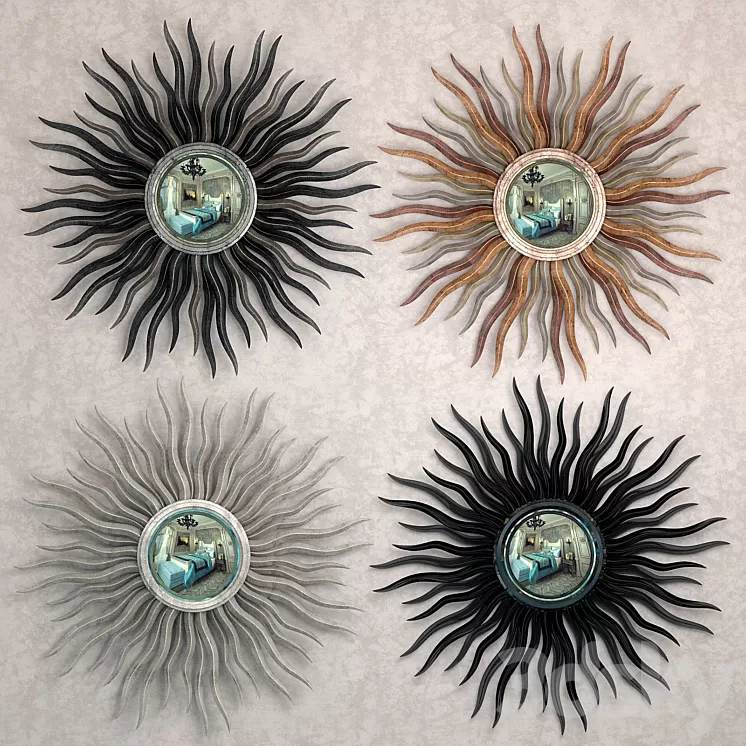 Mirror CHRISTOPHER GUY 50-1520 (Espejo Sol) 3D Model