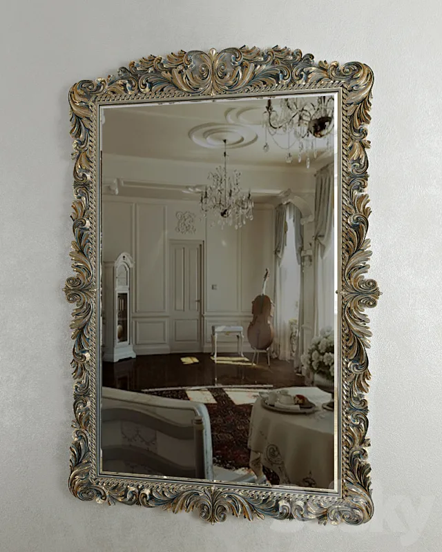Mirror classic 3DModel Mirror classic 3DModel