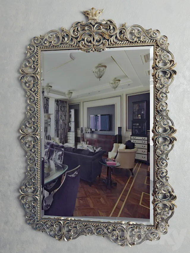 Mirror classic 3DModel Mirror classic 3DModel