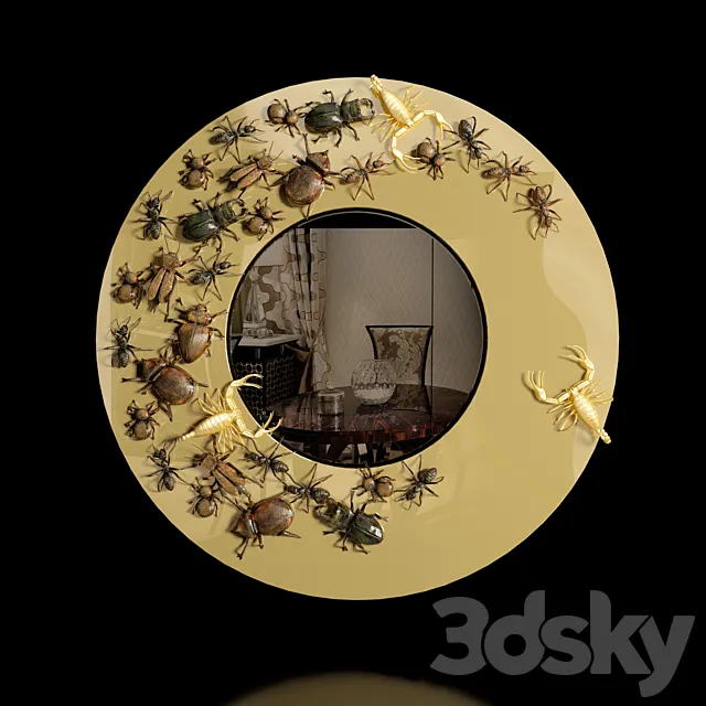 Mirror Convex Metamorphosis. Boca do Lobo 3DModel