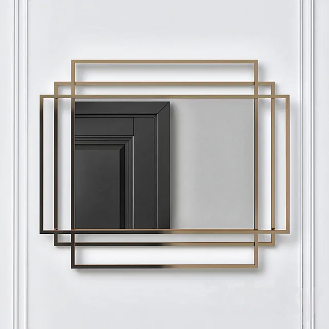 Mirror decoration No. 12 3DModel