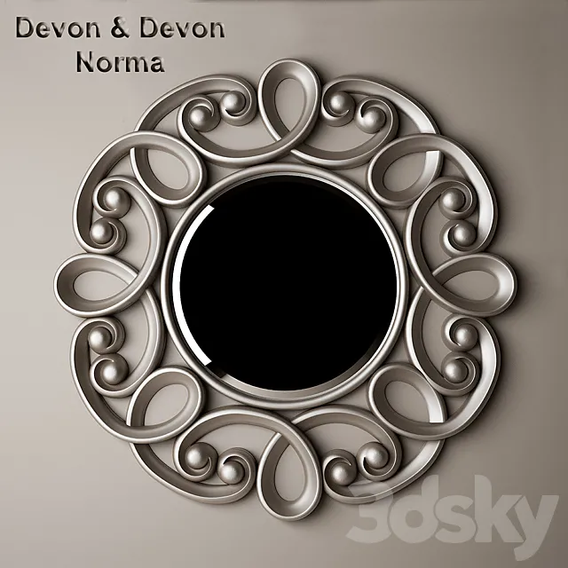 Mirror Devon & Devon Norma 3DModel Mirror Devon & Devon Norma 3DModel