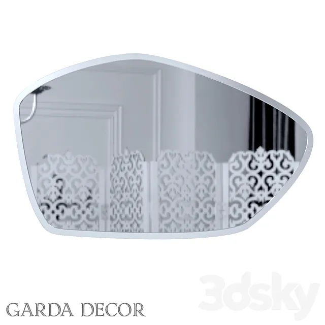 MIRROR “DIAMOND” 19-OA-8003 Garda Decor 3DModel