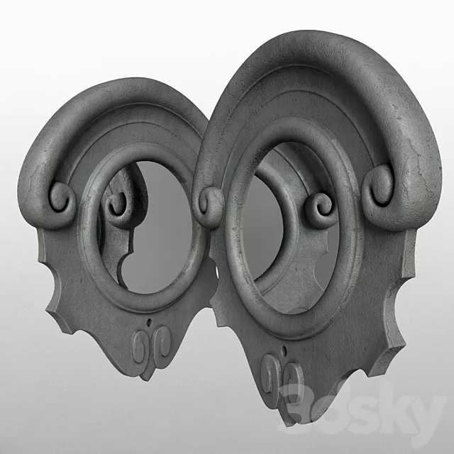 Mirror Eichholtz mirror Toulouse 3D Model Mirror Eichholtz mirror Toulouse 3D Model