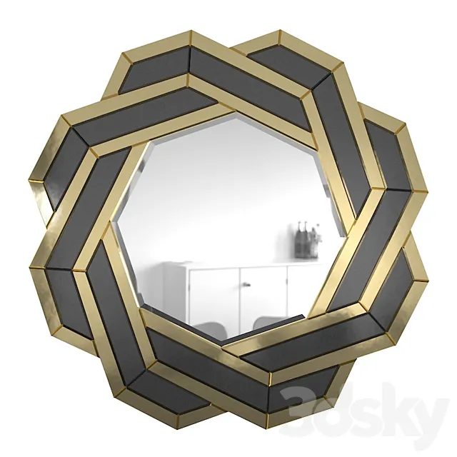 Mirror Eichholtz Mulini 3D Model
