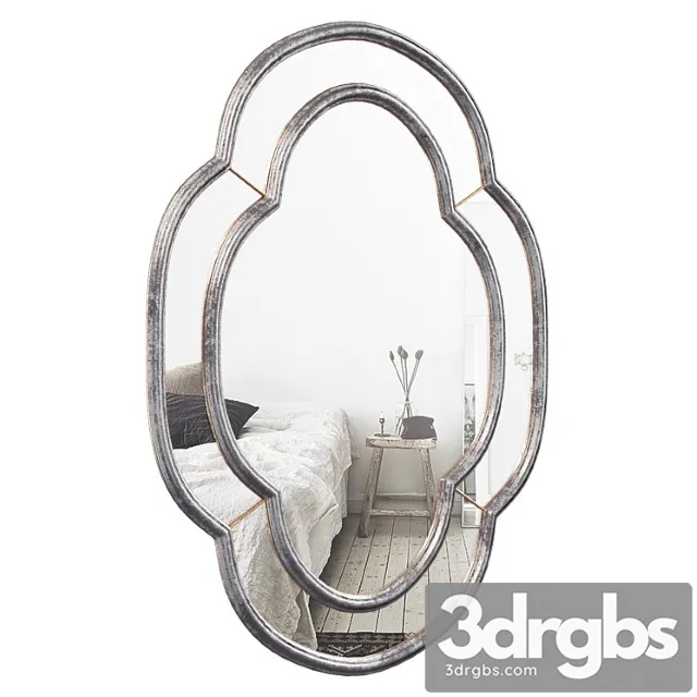 Mirror figured casablanca f1579abr 3D Model Download Mirror figured casablanca f1579abr 3D Model Download