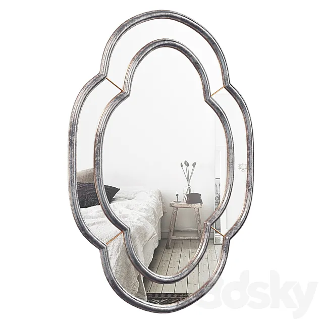 Mirror figured Casablanca F1579ABR 3DModel Mirror figured Casablanca F1579ABR 3DModel