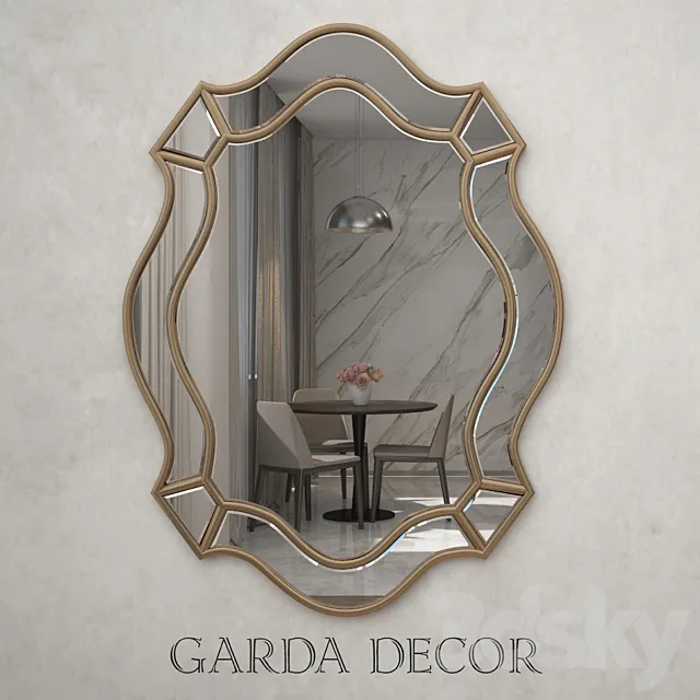 Mirror Garda Decor 3D Model