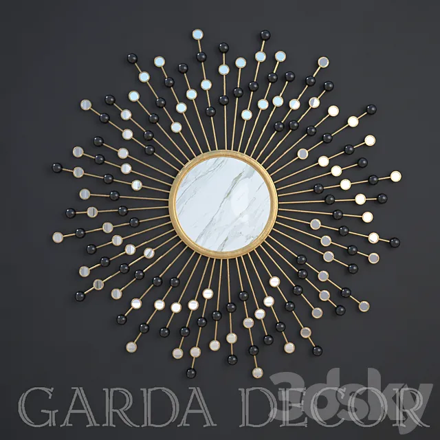 Mirror Garda Decor 3D Model