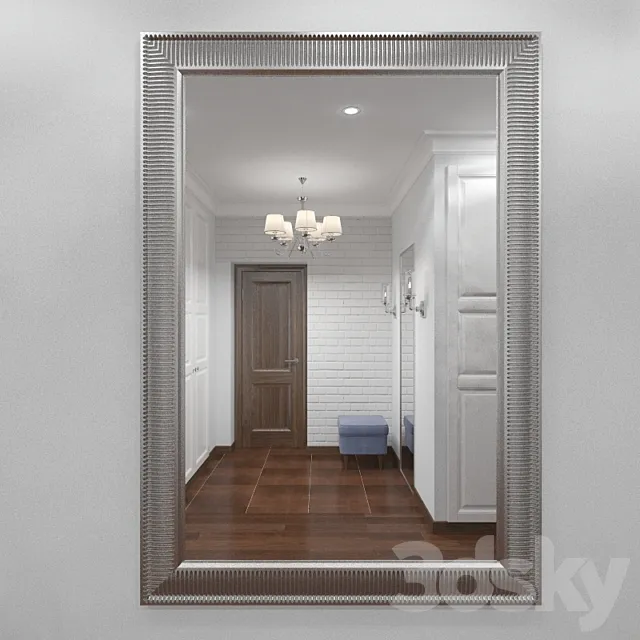 Mirror Ikea Song 3D Model Mirror Ikea Song 3D Model