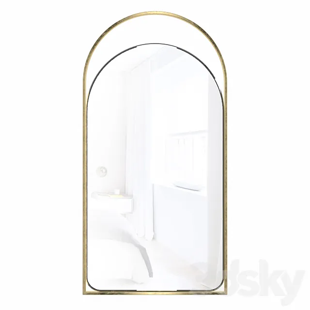 Mirror in the form of an arch Kailin 3D Model