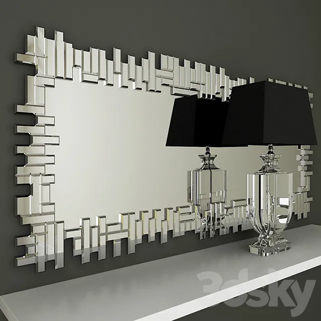Mirror KFH260 3DModel Mirror KFH260 3DModel