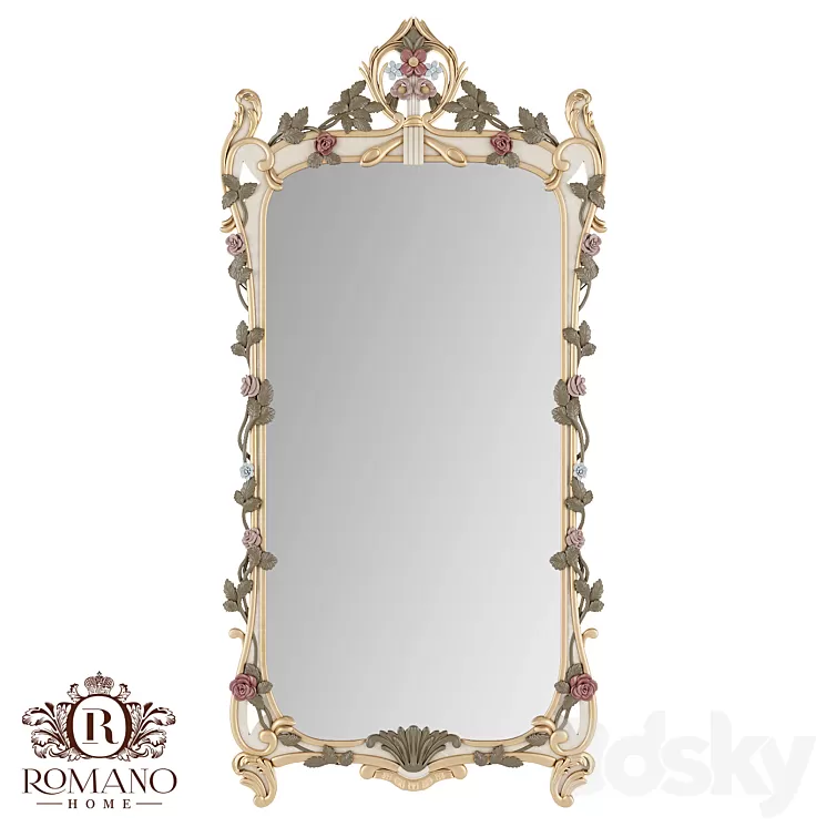 Mirror Ma Petite Grand Romano Home 3D Model Mirror Ma Petite Grand Romano Home 3D Model
