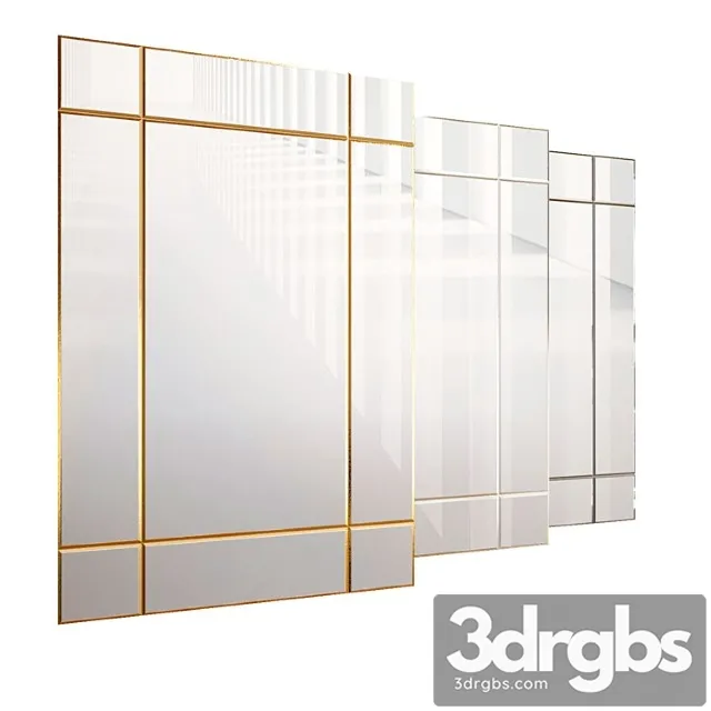 Mirror mirror beaumont 112920 112919 112918 eichholtz 3D Model Download Mirror mirror beaumont 112920 112919 112918 eichholtz 3D Model Download